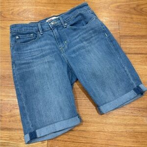 Signature by Levi Strauss Light Blue Bermuda Shorts